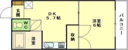メゾンドール白島の間取り画像