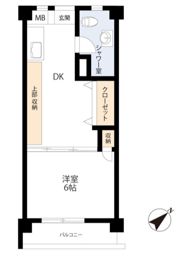 行徳マンションの間取り画像