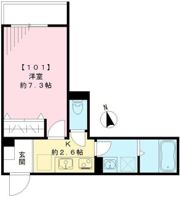 フラットセブン学芸大の間取り画像