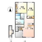 伊賀の郷 壱番館の間取り画像