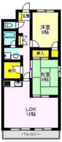 ベルテ中居の間取り画像