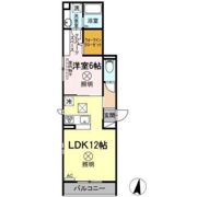 キャトルセゾン東霞の間取り画像