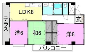 クレストMの間取り画像