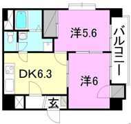サンフラット(束本2丁目)の間取り画像