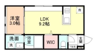 富山市向新庄町4丁目アパートA棟の間取り画像