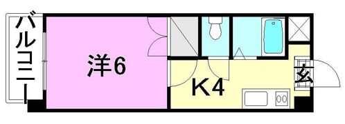メゾン桑原の間取り画像