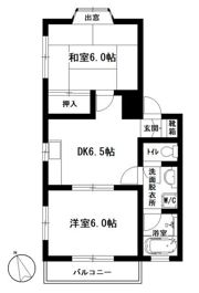 フラットSの間取り画像