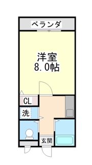 パインリッチⅠの間取り画像