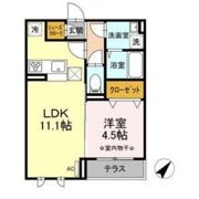 D-ROOM泉崎一丁目の間取り画像