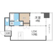 サムティ江坂JuReveの間取り画像