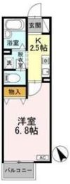 VIEW COURTⅡの間取り画像