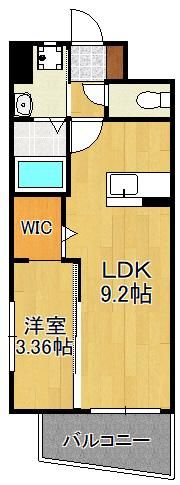 オーヴィジョンクラス浅香通りの間取り画像