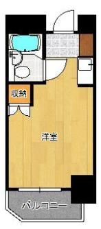 シンコー北九大前スカイマンションの間取り画像