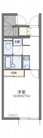 レオネクストタートルクレインⅠの間取り画像