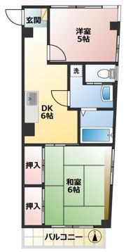 伊藤マンションの間取り画像