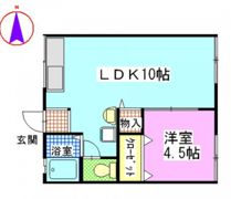 ヴィレッジ白菊の間取り画像