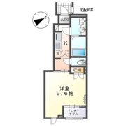 仮）土浦市蓮河原新町新築アパートの間取り画像