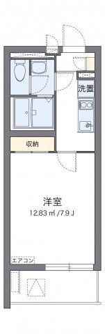 クレイノ敬の間取り画像