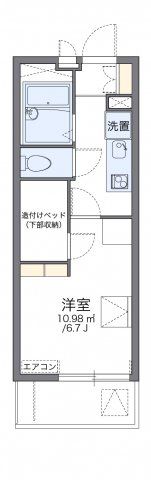 レオパレスソフィア 壱番館の間取り画像