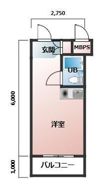 ダイアパレス蒔田第3の間取り画像