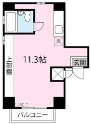 オックスフォードサーカス緑町の間取り画像