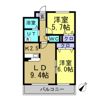 プリミエール山敷230の間取り画像