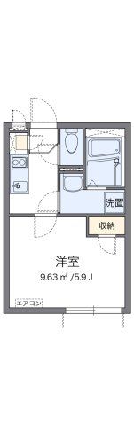 クレイノSの間取り画像