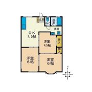 サクラヒルズAの間取り画像