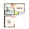 ラーゴム長町ファーストの間取り画像