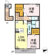 マーメゾンの間取り画像