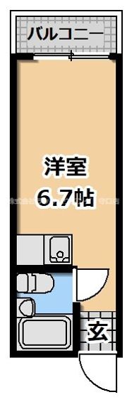 JPアパートメント旭の間取り画像