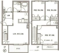 アルモニーテラスの間取り画像