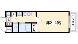 レオンコンフォート神戸西の間取り画像