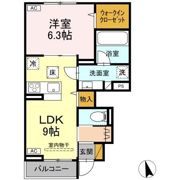 D-Invest田宮の間取り画像