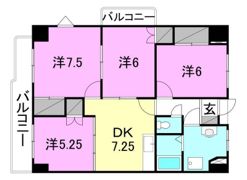 プリマヴェーラの間取り画像