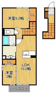 ポサーダ明石の間取り画像