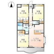 パレス・クレアの間取り画像