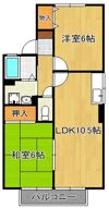 ラーク福江 B棟の間取り画像