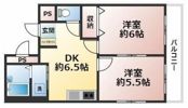 イーストヴィレッジの間取り画像