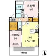 T’sスクエア D棟の間取り画像