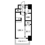 ソルテラスOSAKA緑橋クレアストの間取り画像