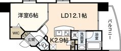 Aberdeen参番館の間取り画像