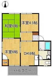 サンハイツ力丸C棟の間取り画像