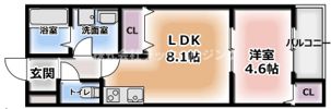 COURTYARD ShimbashiⅡ（コートヤード新橋）の間取り画像