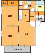 グランシードKの間取り画像