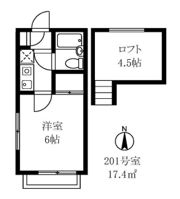 ウインヒル松原の間取り画像