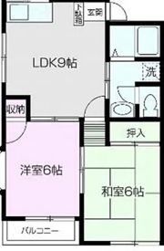 カーサ北野A棟の間取り画像