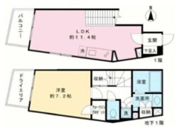 Refuge O Forest Ⅲの間取り画像