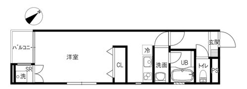 フォレストリーフEの間取り画像