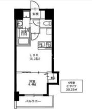 Alivis北梅田の間取り画像